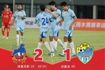 纪鑫龙打进广西恒宸队史中甲首球，广西恒宸中甲首战客场遗憾失利